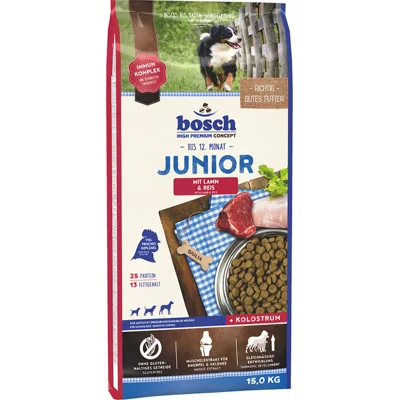 Bosch Junior Lam & Rijst Hond 15 kg