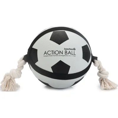Beeztees Action Voetbal met Touw Ø 22 cm