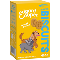 Edgard & Cooper Bravo Biscuits Kalkoen&Kip hond 400 gram