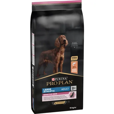 Purina Pro Plan Adult Large Athletic Sensitive Skin zalm 14 kilo