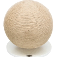 Trixie krabpaal bal op voet jute / hout 29x29x31 cm product name