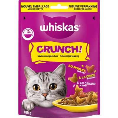 Whiskas Crunch kattensnacks Per 12