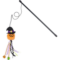 Beeztees Halloween Kattenhengel Pompoen kattenspeelgoed