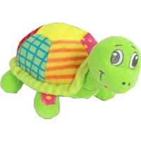 Pluche Schildpad met piep (16 cm) Per stuk