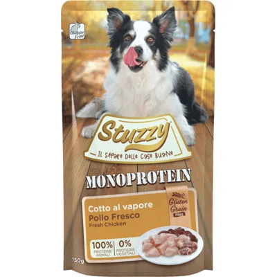 12x Stuzzy Hondenvoer Monoprotein Graanvrij Kip 150 gr