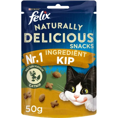 8x Felix Naturally Delicious Kip 50 gr
