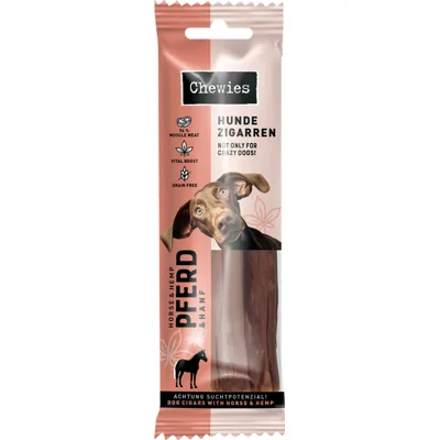 Chewies Hondensigaar Paard&Hennep 75 gr