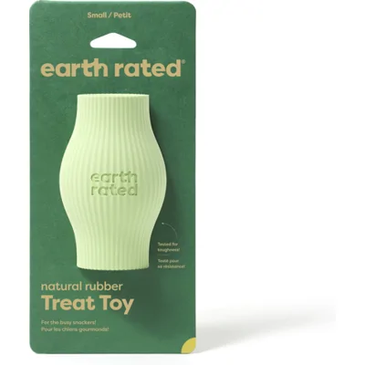 Earth Rated Treat Toy Green Rubber S