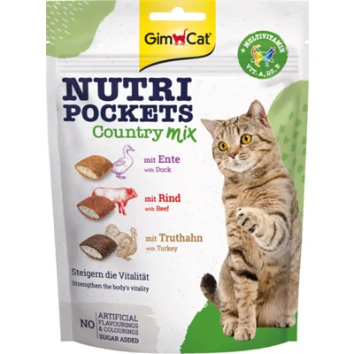 GimCat Nutri Pockets Country-Mix 150 gr