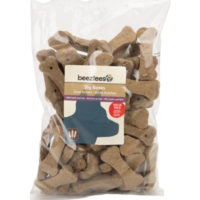 Beeztees Grote Kluif Hondensnack - Lam en rijst - 1 kg