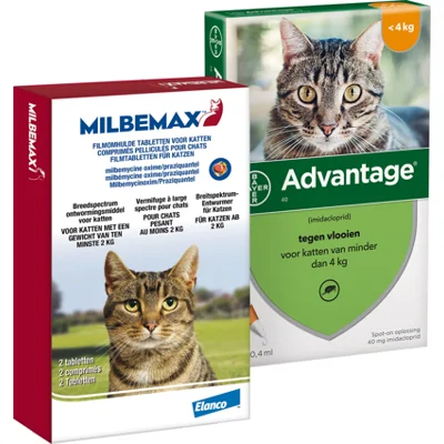Elanco Preventiepakket Kitten 2 - 4 kg