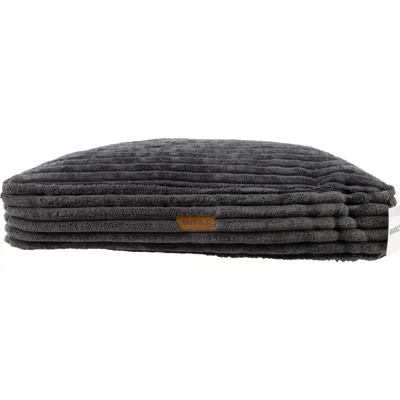 Buckz Corduroy Hondenmand Leo - Grijs- L