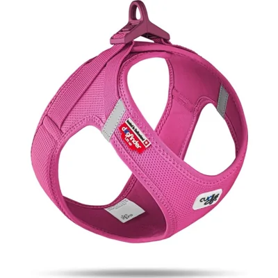 Curli Vest Harness Clasp Air-Mesh - Fuchsia - XS