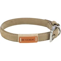 Trixie BE NORDIC Halsband - Leer - L - Zand