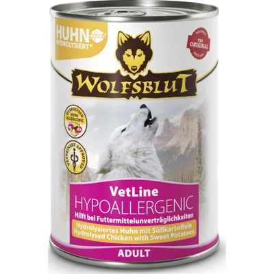 Wolfsblut VetLine Hypoallergenic Hydrolysed Kip 395 gr