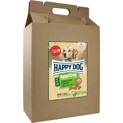 Happy Dog NaturCroq Hondenkoekjes - Lam & Rijst - 5 kg