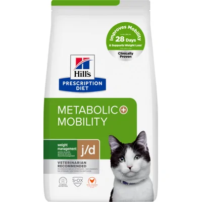 Hill's Prescription Diet Kattenvoer Droog Metabolic + Mobility 3 kg