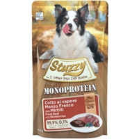 12x Stuzzy Hondenvoer Monoprotein Graanvrij Rund - Bosbes 150 gr