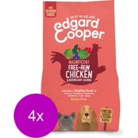 4x Edgard&Cooper Hondenvoer Senior Scharrelkip - Noorse Zalm 2,5 kg