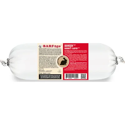 BARFmenu 2Go Hondenvoer Nat Konijn 900 gr