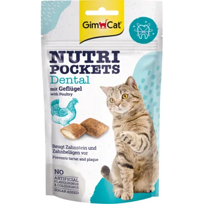 GimCat Nutri Pockets Dental 60 gr