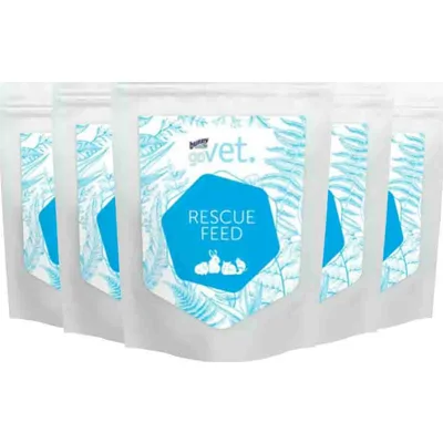 5x Bunny Nature GoVet Rescue Feed 40 gr