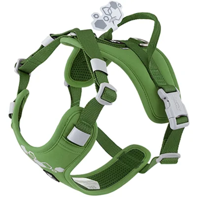 Hurtta Weekend Warrior Eco Harness 2 - Parsley - 40-50 cm