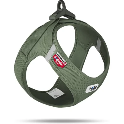 Curli Vest Harness Clasp Air-Mesh - Groen - L