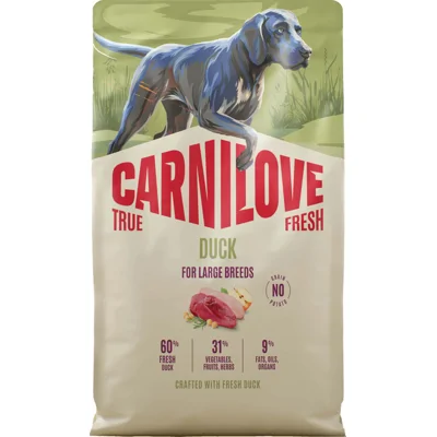 Carnilove True Fresh Large Breeds - Eend - 4 kg