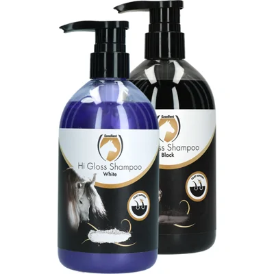 Excellent Horse Hi Gloss Kleurenshampoo - White - 500 ml