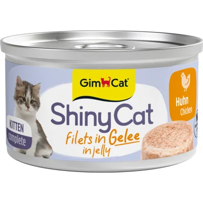 GimCat ShinyCat Kitten Jelly Kip 70 gr
