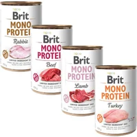 Brit Mono Protein Cans - Dog - Rund - 6 x 400 g