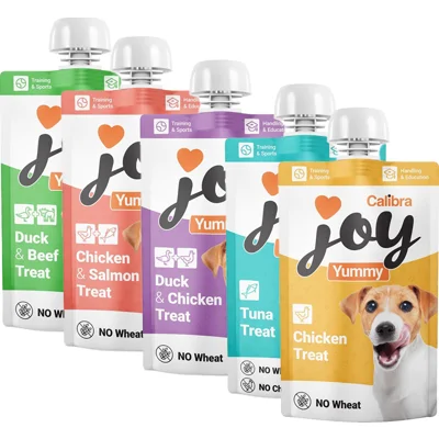 Calibra Joy Dog Yummy Treat - Eend & Kip - 3 x 100 g