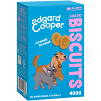 Edgard & Cooper Bravo Biscuits Zalm&Kip hond 400 gram