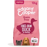 Edgard & Cooper Puppy Eend & Kip 12kg grote brok