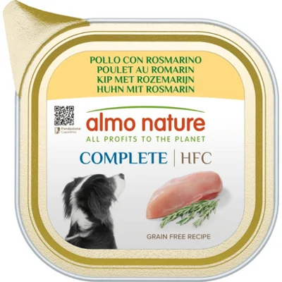 Almo Nature HFC Complete kip met rozemarijn natvoer hond (150 g) 11 x 150 g
