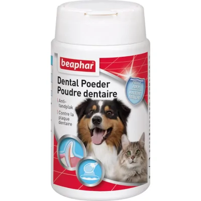 Beaphar Dental Poeder voor hond en kat 2 x 75 g