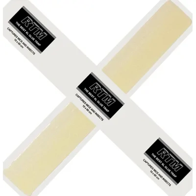Muizen Lijmplanken Trapper RTM XL (10 Stuks) Tegen Muizen - Extra lang formaat - Grote vangkans - Krachtige lijmformule