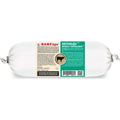 10x BARFmenu 2Go Hondenvoer Nat Natuurlijk! 900 gr