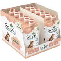 20x Schesir Kattenvoer Kitten 0-6 Kip in Cream 150 gr