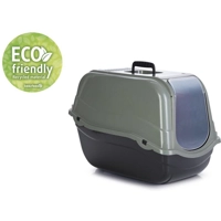 Beeztees Kattenbak Romeo Eco Groen - Zwart 57 x 39 x 41 cm
