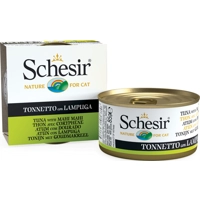 Schesir Katten Natvoer Blik Tonijn en Goudmakreel 85 gr