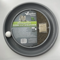Krabkarton met catnip en bal voor de kat (interactief) Per stuk