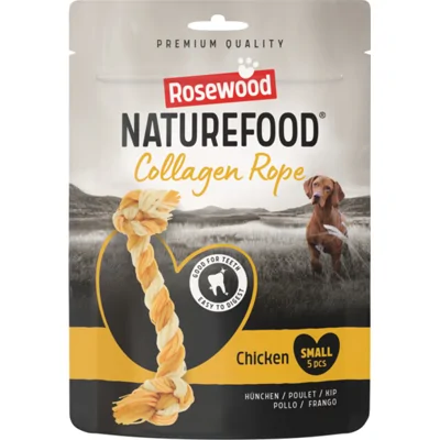 Rosewood Naturefood Hondensnack Collageen Rope Chicken S 100 gr