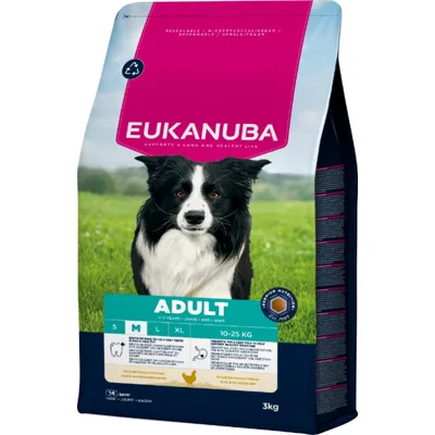 Eukanuba Adult Medium Kip 3 kg