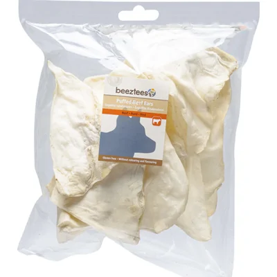 Beeztees Gepofte Runderoren - 150 g