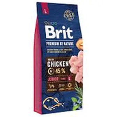 Brit Premium by nature Junior - L - 15 kg