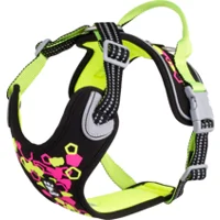 Hurtta Weekend Warrior Harnas - Neon Licorice 100-120 cm