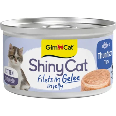 GimCat ShinyCat Kitten Jelly Tonijn 70 gr