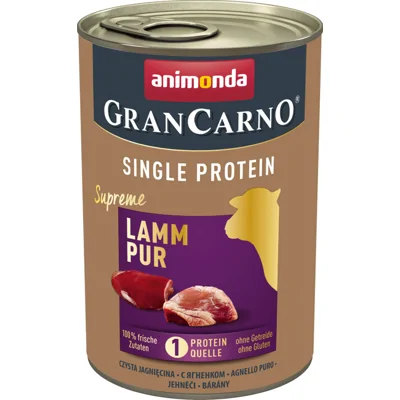 Animonda Grancarno Supreme Puur Lam - 6 x 400 g